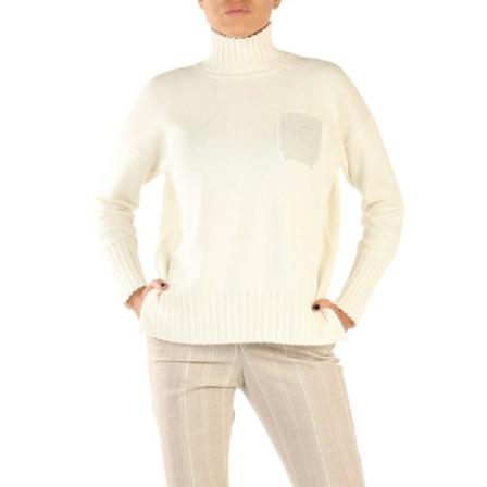 Peserico, Turtlenecks Beige, Dames, Maat:S