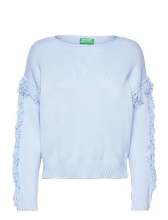Boat-Neck Sweat.l/S Blue United Colors Of Benetton