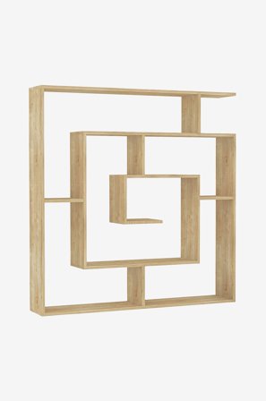 Homitis - Kirjahylly Labirent - Ruskea - Kirjahyllyt - - Homeroom