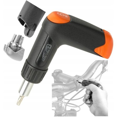 Huipputason Momenttiavain 6 Nm + Torx- ja Kuusiokoloavainsarja