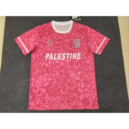 25-26 Palestino Rosa Spesialutgave Fotball T-skjorte S-2XL
