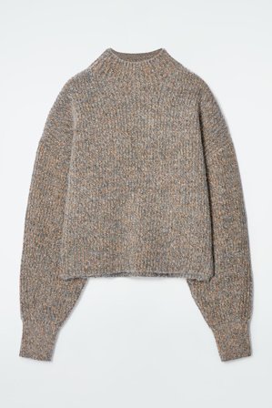 COS Women's Flecked Turtleneck Jumper