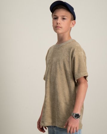 Grunt Hasselt tee Beige T-shirts Jongens - Kids Brand Store