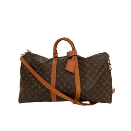 Louis Vuitton Vintage, Pre-owned Coated canvas travel-bags Bruin, Dames, Maat:ONE Size