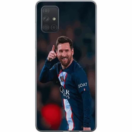 Samsung Galaxy A71 Genomskinligt Skal Lionel Andrés Messi