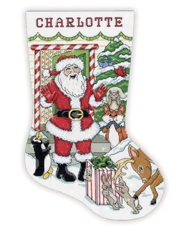 Broderipakke Julestrømpe Overraskelse - Design Works Crafts