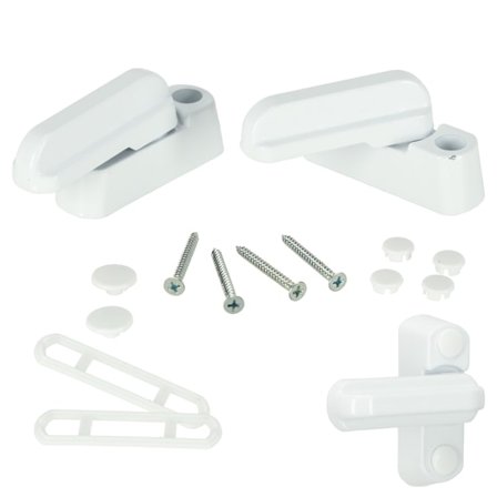 Sikkerhedslås til Vinduer og Døre – 2-pak