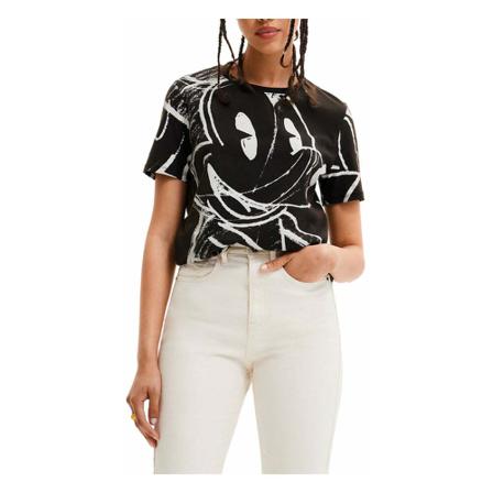 Desigual, Tops Zwart, Dames, Maat:S