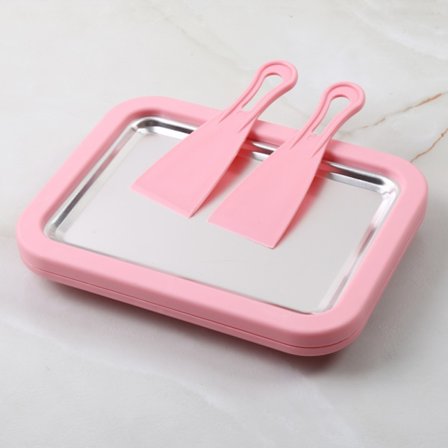 Instant Ismaskine, Isrullemaskine med 2 Spatler, Ismaskiner, Rulle Ismaskine