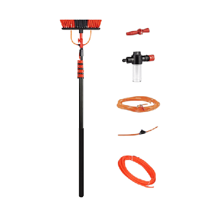 Shine teleskopisk vandsvampbørste / udtrækkelig vandsvampbørste - XXL 7 meter