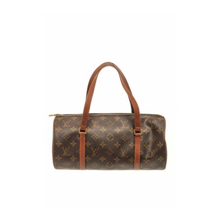 Louis Vuitton Vintage Pre-owned Louis Vuitton Brown Canvas Papillon 30cm Shoulder Väska brun, Dam Vintage Väskor, Dam, Storlek: ONE SIZE