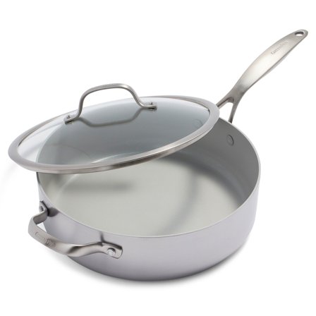 Greenpan Venice Pro traktörpanna med lock 28 cm | Matlagning > Kokkärl & Stekpannor > Stekpannor > Traktörpanna | Bagaren och Kocken