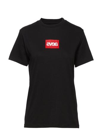Everyday Square Logo Tee T-shirt Top Sort Svea