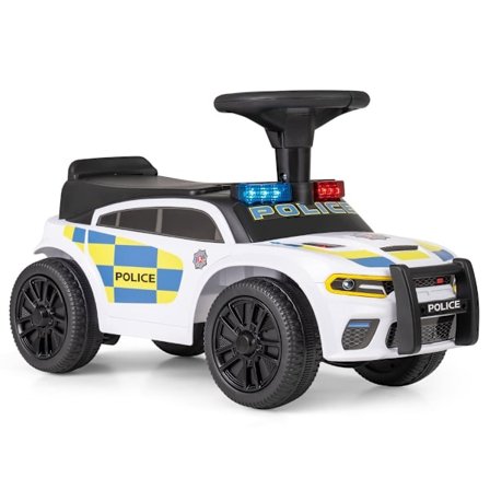 Poliisiauto taaperoille valoilla ja äänillä