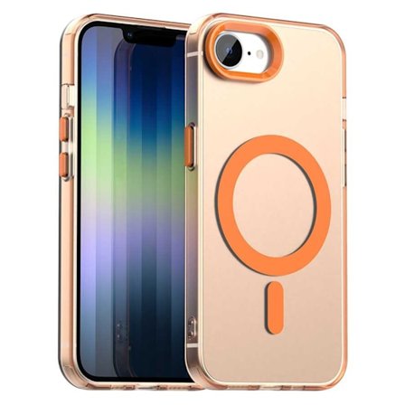 SKALO iPhone 16e Candy Series Hybrid Cover - Orange