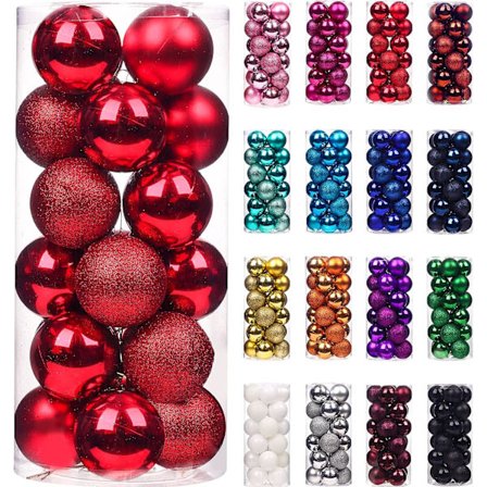 24 Mini Julekuler, Små Uknuselige Julekuler