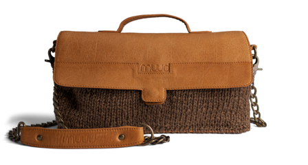 Muud Strikkepakke Haumea Veske bronse-whisky