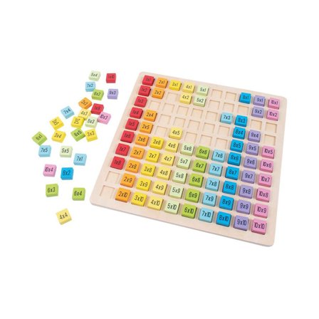 PLAYBOX Multiplikationstabell i trä - Lyreco - Skola och förskola - Klassrummet / Lära - Matematik