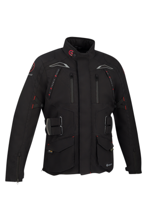 MC-Bunda Bering Quebec GTX Černá S