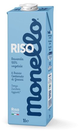 Monello Riso Bevanda Vegetale Brick da 1 Litro