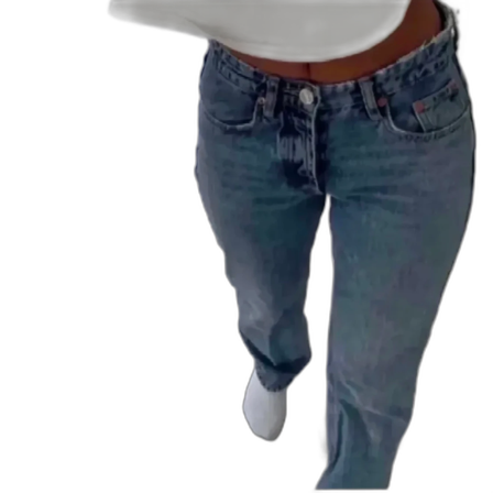 Zara mid rise jeans
