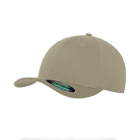 Flexfit Unisex 5 Panel Keps L/XL Grågrön