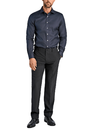 Lindbergh Technical concealer shirt L/S Underkläder Herr Blå L