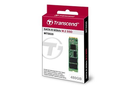 Transcend MTS820 - SSD - 480 GB - SATA 6Gb/s
