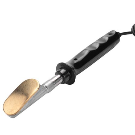 Elektrisk loddebolt med plasthåndtak, flatt tips for reparasjon av bilfanger, håndloddeverktøy EU-plugg