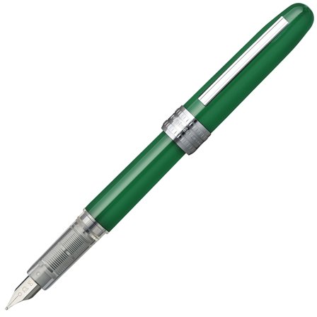 Platinum Stylo-plume Plaisir Green Fine