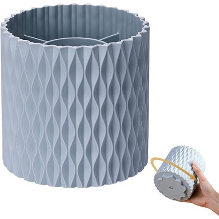 Pen Marker Holder Organizer - 360° roterende 5-Grid Pen Holder - Organiser penner, blyanter, markører og børster.