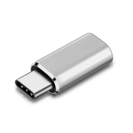 Lightning-adapter hun USB C lading og synkronisering sølv