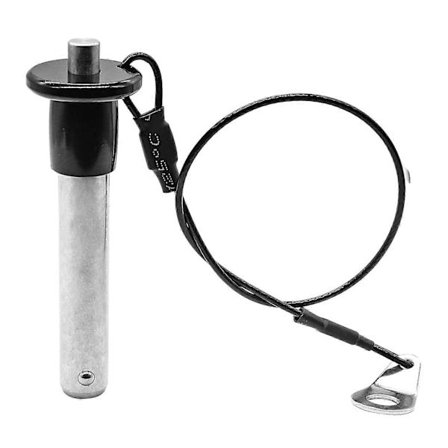 1 stk. rustfrit stål Quick Release Pin 8mm-25mm Ball Lock Pins med knap med