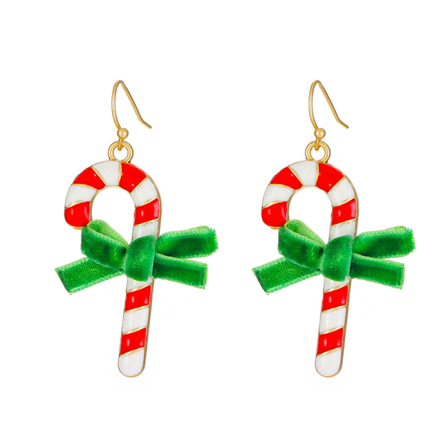 1 Par Trendiga Julörhängen Xmas Tree Drop Örhängen