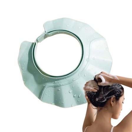 Justerbar anti-sprøjt brusebeskytter til shampoo, brusehætter og hårvask, egnet til babyer, teenagere og voksne.