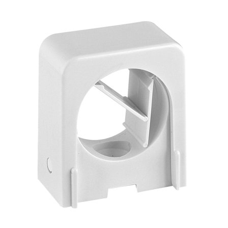 Faluplast Snap 14180 Rørklemme 25/28 mm, hvit Enkel, Installasjon