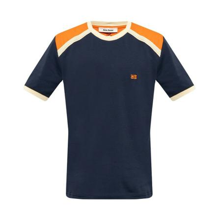 Wales Bonner Jazz T-shirt , Blauw , Heren , Maat: M
