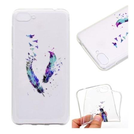 Asus Zenfone 4 Max ZC520KL uniikki suojakuori - Höyhenet Multicolor