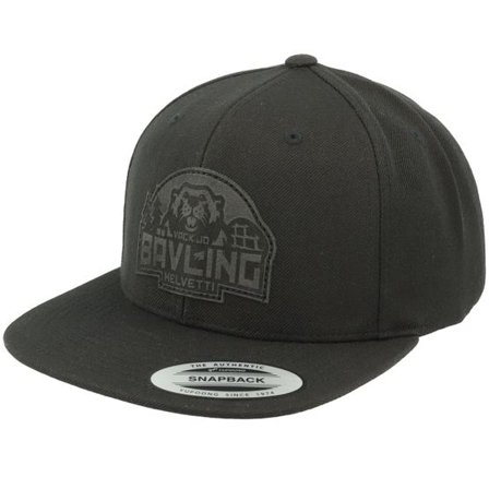Scenes - Svart snapback Keps - Bävling Black Snapback @ Hatstore