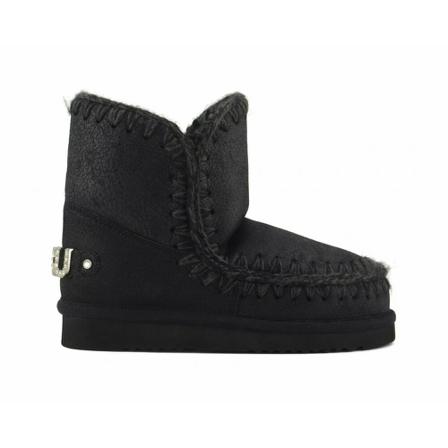 Mou, Winter Boots Czarny, Kobieta, Rozmiar: 36 EU