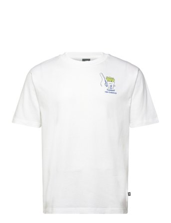 New Balance Fish And Chips T-Shirt - White - XXL
