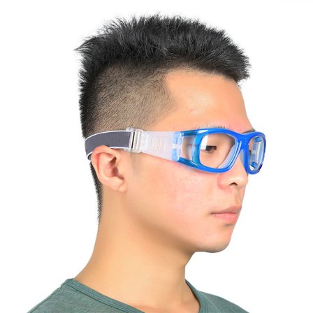 Koripallolasit Kehys Jalkapallo Jalkapallo Ulkoilma Urheilulasit (Sininen)