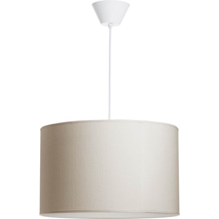 PR Home - Taklampe Sara 245-L021 lin natur 45 cm Hvit