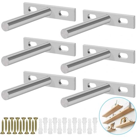 Kelluva hyllynkannatin 75 mm (3 ") Näkymätön kannatin seinähylly raskas