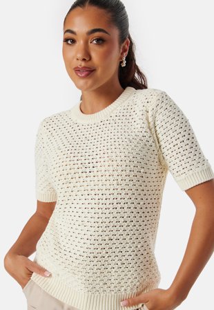 SELECTED FEMME Slfpenny SS Knit Top Klær
