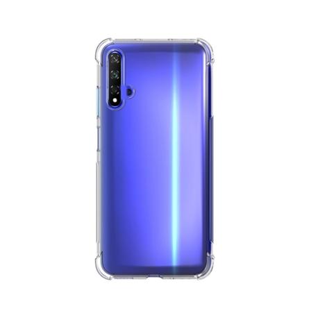 Huawei Nova 5T - Tyylikäs suojaava silikonikuori (Floveme) Transparent/Genomskinlig