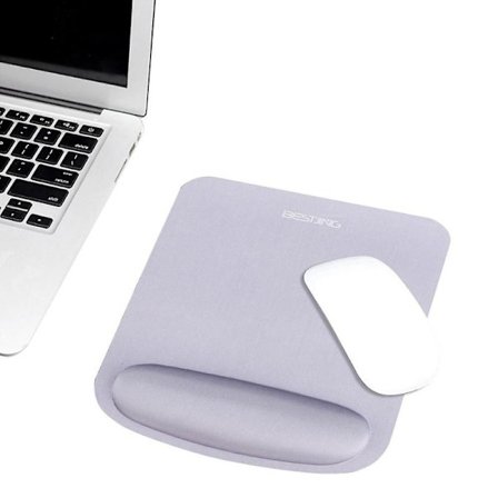 PC Fortykket Musemåtte Støtte Håndledskomfort Musemåtte