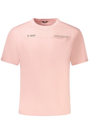 K-way T-shirt Maniche Corte Uomo Rosa