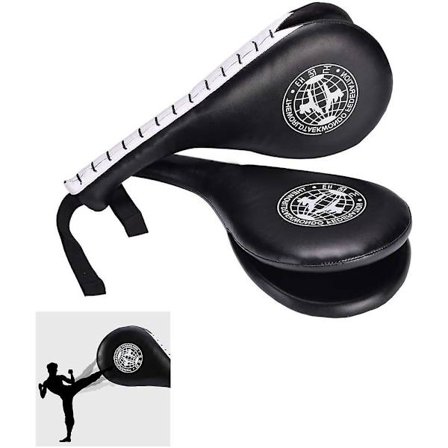 Taekwondo Dobbel Kick Pad Mål Tae Kwon Do Karate Kickboxing Trening Tkd Sparke Pad Øvelse Spark Mål Trening Dobbeltsidig Spark Fot Pad Martia