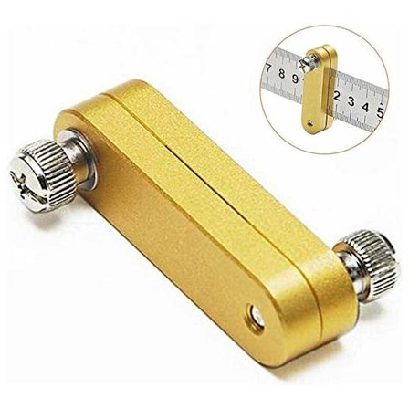 Linjalposisjoneringsblokk, trebearbeidings parallelle linjallinjer, linjalmarkørlokalisator, for fast blokkposisjoneringsskrape